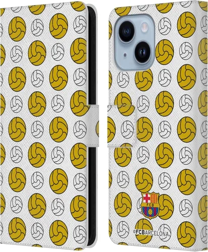 Miniatura 26 de Head Case Designs Funda de piel con licencia oficial del FC Barcelona Ball Pattern Campions compatible con Apple iPhone 11