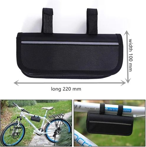 Miniatura 9 de YBEKI Kit de reparación de neumáticos de bicicleta con mini bomba de 210 PSI y multiherramienta 10 en 1 Incluye rompedor de cadena, parches sin