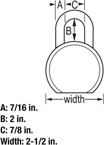 Miniatura 5 de Master Lock 930DLHPF Candado con Llave, Acero endurecido