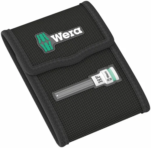Miniatura 3 de Wera - 5003345001 Juego de 5 piezas de 100 mm de largo con función de retención de enchufe hexagonal de 1/4 de pulgada cuadrada, 003345