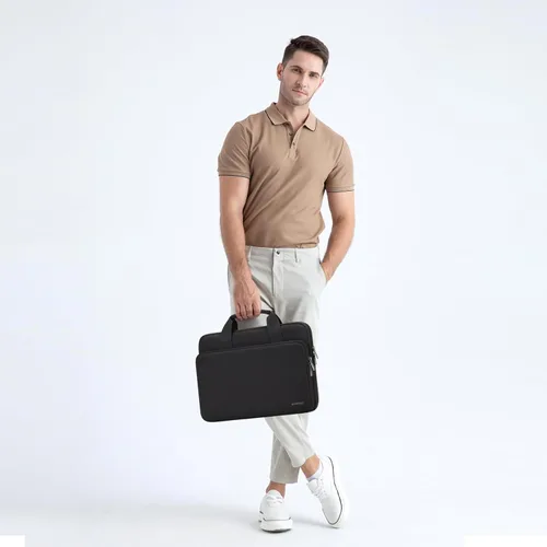 Miniatura 2 de DOMISO - Funda protectora para portátil de 17 pulgadas con asa, compatible con portátiles de 17-17.3 pulgadas HP Dell ASUS Lenovo Chromebook, bolsa