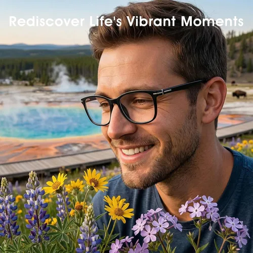 Miniatura 7 de Gafas para daltónico para hombres, gafas de corrección y mejora de la visión del daltonismo rojo-verde