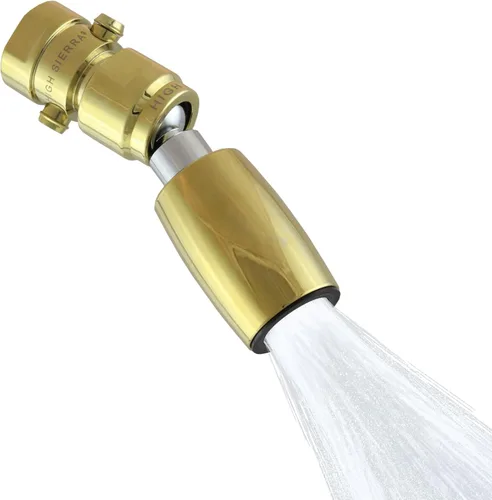 Miniatura 9 de High Sierra Showerheads® - Cabezal de ducha de metal sólido de 1.5 GPM de alta eficiencia y bajo flujo con válvula de control de presión que lo