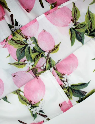Miniatura 221 de Vestido de verano para niña, de algodón, con diseño floral