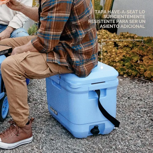 Miniatura 9 de Coleman Pro Enfriador Rígido Premium Ultraligero de Servicio Pesado de 25 cuartos, Aislamiento Extra Grueso Mantiene el Hielo hasta 3 Días