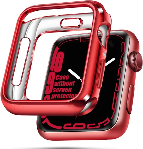 Miniatura 43 de top4cus - Funda ecológica protectora, de TPU suave y flexible, compatible con iWatch Series 5, Series 4, Series 3, Series 2 y Series 1 Dorado