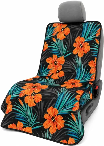 Miniatura 10 de Malo'o Funda impermeable para asiento de automóvil, protector universal de asiento de neopreno para automóviles, camiones y SUV, protege contra