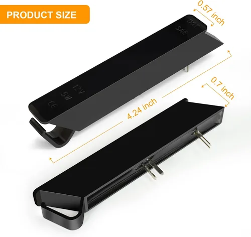 Miniatura 5 de Luces LED de señal de giro para espejo lateral Compatibles con Ford F150 2004-2014 Lámparas Reflectoras Raptor 2010-2014 Expedition 1997-2007 Luces