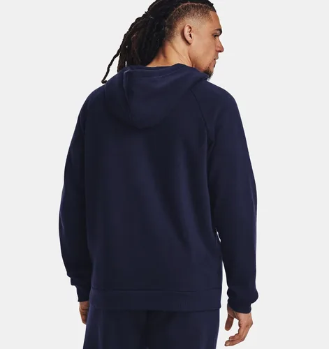 Miniatura 2 de Under Armour Rival - Sudadera de vellón para hombre, con capucha y cierre con cremallera completa