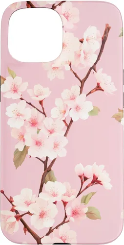 Miniatura 6 de Funda rosa pastel con patrón Japanese Cherry Blossom Floral Flower para iPhone 14 Pro