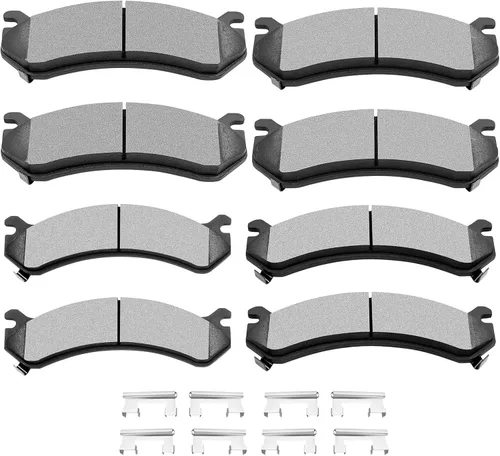 Miniatura 14 de SCITOO Kits de pastillas de freno de cerámica D465 D374 Reemplazo delantero y trasero para Acura CL 1997-1999, para Honda Civic 2002-2003 200-2011