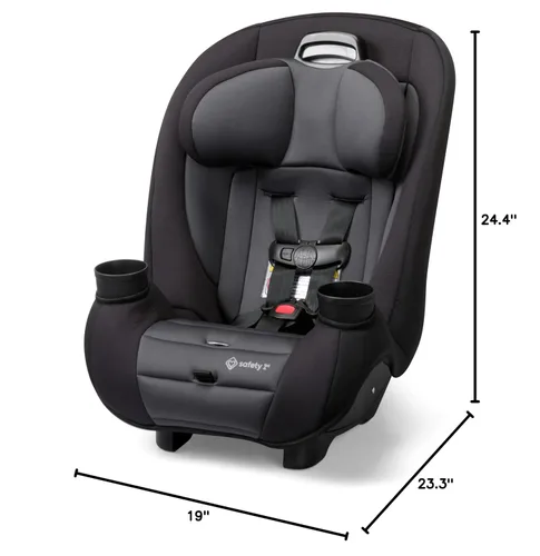 Miniatura 17 de Safety 1st Ellaris - Asiento de seguridad convertible 3 en 1, diseño Slim Fit, orientado hacia atrás y adelante, reposacabezas de 5 posiciones