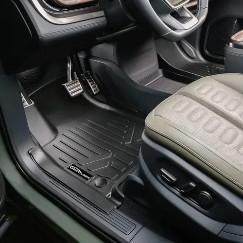 Miniatura 2 de SMARTLINER Revestimientos de primera fila para todo tipo de clima, compatibles con Rivian R1S 2022-2024