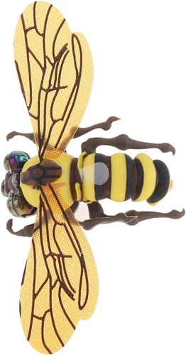 Miniatura 3 de 2 señuelos de pesca con mosca de abeja, señuelos de pesca de trucha de abejorro, pesca con mosca