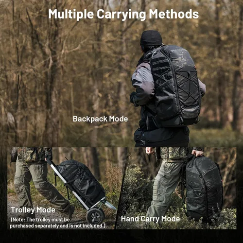 Miniatura 5 de PGYTECH OnePro Super Teleobjetivo Mochila para DSLR y Sony, Nikon, lente de 600/31.496 in, mochila ST de fotografía profesional Canon DSLR con hasta