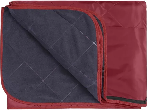 Miniatura 15 de REDCAMP - Manta Stadium impermeable, grande, resistente al viento, suave y forro polar cálido para acampar, clima frío y deportes al aire libre Azul