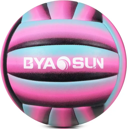 Soft Official Volleyball for Indoor Outdoor Beach, Size 5 Training Volleyball for Beginner Teenager Adult