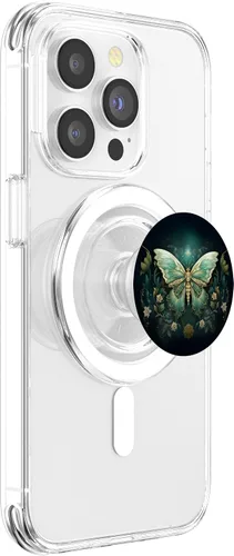 Miniatura 3 de PopSockets MagSafe PopGrip inspirados en luna celestial floral para iPhone