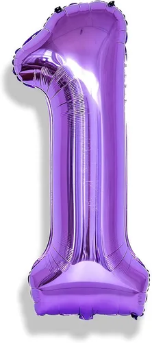 Miniatura 28 de Globos de número azul pastel de 40 pulgadas, globo gigante autoinflable de aluminio número 5 de cumpleaños para niños, globos azul bebé para hombres