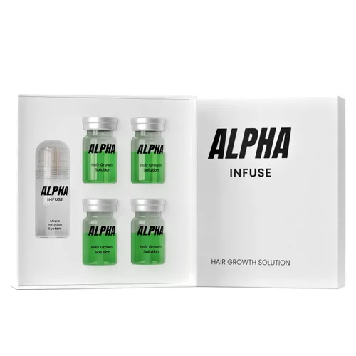 Miniatura 8 de AlphaInfuse™ Suero nutritivo para el cuero cabelludo para hombres – Mezcla botánica de ginseng y Eclipta para un cabello de aspecto más completo
