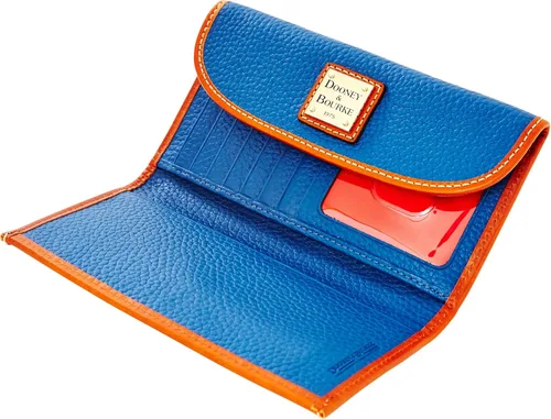 Miniatura 3 de Dooney & Bourke Billetera, cartera de embrague continental de grano de guijarros