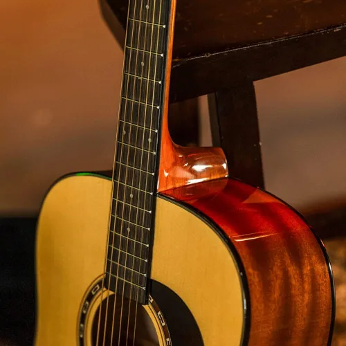 Miniatura 5 de Washburn Aprendiz D5 con funda, guitarra acústica
