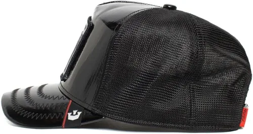 Miniatura 3 de Goorin Bros. The Farm Unisex High Shine Faux Leather Adjustable Snapback Trucker Hat