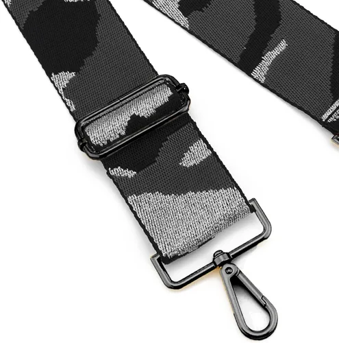 Miniatura 68 de ZOOEASS Hebillas de níquel Correa ancha para el hombro ajustable de repuesto para cinturón de pistola, hebilla de guitarra estilo bandolera