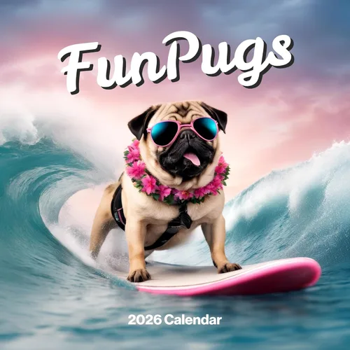 Miniatura 8 de Calendario de perro salchicha 2026 – Calendario de pared grande de 12 meses 2026 – Planificador de pared para perro mensual hecho por Fun Pets