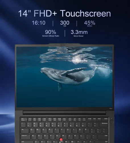 Miniatura 2 de Lenovo ThinkPad E14 Business - Laptop con pantalla táctil (14 pulgadas FHD+, Intel Core i5-1335U (> i7-1255U), 16 GB de RAM, 512 GB SSD), lector