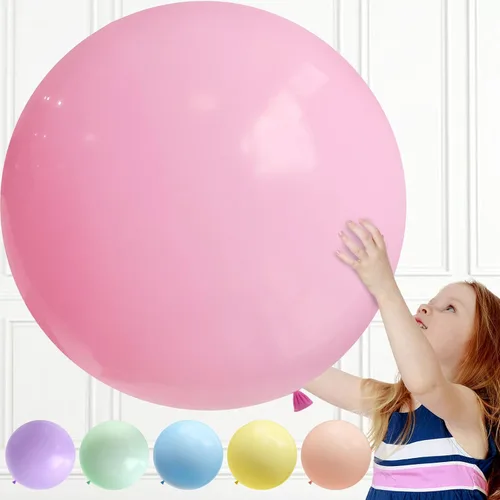 Miniatura 31 de 125 pcs globos de látex arcoíris de 5 pulgadas, globos pequeños para guirnalda de globos o arco de globos como decoraciones de fiesta, decoraciones