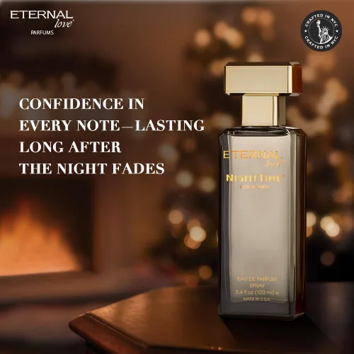 Miniatura 4 de Eternal Love Paquete nocturno – Eau de Parfum Spray de larga duración aroma cálido y sofisticado – 3.4 oz