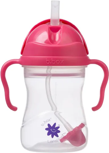 Miniatura 17 de Lansinoh b.box - Vaso para beber con popote con peso para bebés de 6 meses en adelante, a prueba de fugas, sin BPA, taza de 8 onzas, para beber