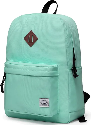 Miniatura 22 de VASCHY - Mochilas para uso diario de mujer, verde, Mediana