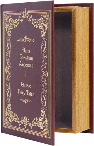 Miniatura 31 de PACOLO Cajas decorativas para libros, cubierta de madera sintética para guardar joyas ocultas, dinero y dinero en efectivo (As de corazones)