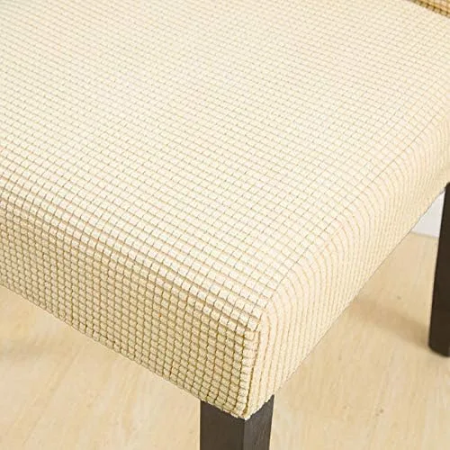 Miniatura 3 de Funda para silla de comedor, color beige