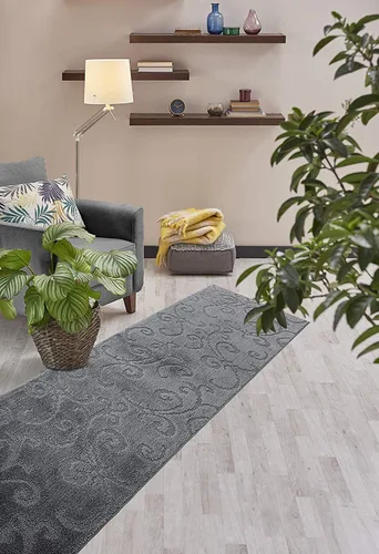 Miniatura 5 de Alfombra antideslizante lavable de 8 pies de largo con respaldo de goma, tapete de piso personalizado para cocina, pasillo, escaleras, dormitorio