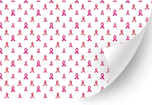 Miniatura 11 de HTV4U Vinilo de transferencia de calor con patrón de concienciación sobre el cáncer de mama (cinta rosa bebé, 18.5 pulgadas x 3 yardas) - Papel