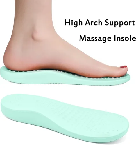 Miniatura 2 de INMINPIN - Zuecos ortopédicos para mujeres y hombres, con soporte de arco, zapatos de jardín, sandalias con fascitis plantar y plantillas de pies