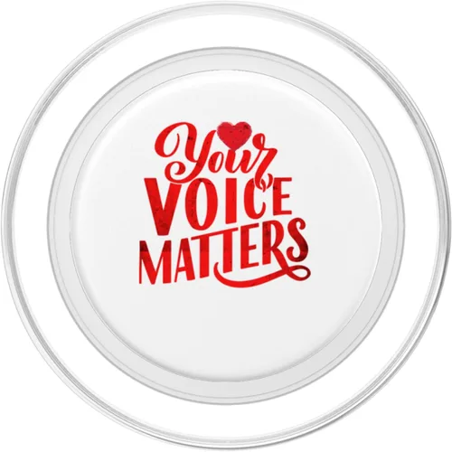 Miniatura 2 de Your Voice Matters Positive Self Help Esteem Love & Support PopSockets MagSafe PopGrip for iPhone