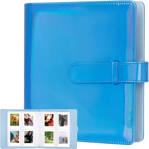 Miniatura 9 de Álbum de fotos de 640 bolsillos para cámara Fujifilm Instax Mini, álbum de fotos de 2 x 3 pulgadas para fotos Polaroid de 2 x 3 pulgadas, libro