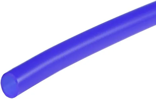 uxcell Tubo de silicona, 1/4 pulgadas de diámetro interior x 5/16 pulgadas de diámetro exterior de 3.3 pies (3.3 ft) tubo de goma de silicona Azul