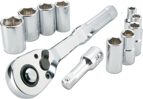 Miniatura 7 de CRAFTSMAN CMMT34871 - Juego de herramientas mecánicas, métrico, transmisión de 1/4 pulgada, 11 piezas