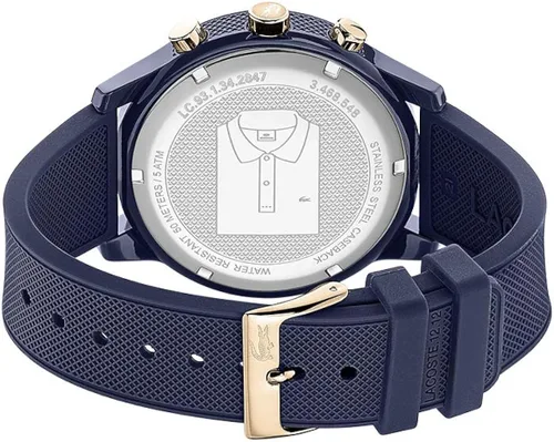 Miniatura 4 de Lacoste TR90 - Reloj de cuarzo para hombre con correa de goma azul 20 modelo 2011013