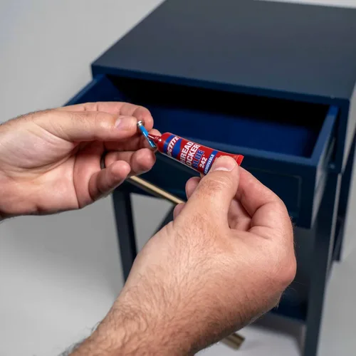 Miniatura 7 de Loctite Threadlocker Azul 242 - Adhesivo de fijación de roscas removible para tuercas, pernos y sujetadores, adhesivo para tornillos de resistencia