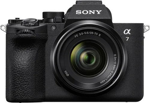 Miniatura 3 de Sony Cuerpo de cámara de marco completo sin espejo a7 V con kit de lente II de 1.102-2.756 in ILCE-7M5MB 33MP, 30 FPS, video 4K 120p AI AF, 7.5
