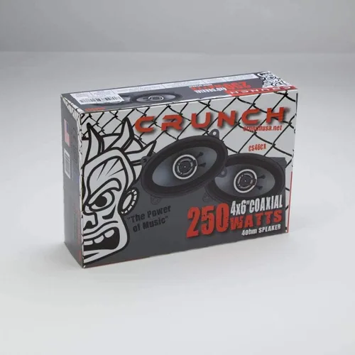 Miniatura 9 de Crunch Altavoces CS46CX serie CS (4" x 6", coaxial, 250 vatios máx.)