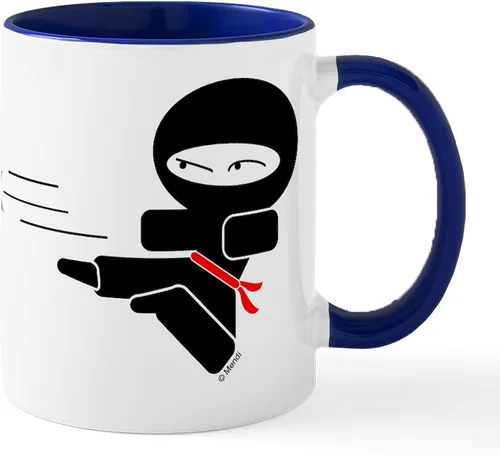 Miniatura 53 de CafePress Ascii - Taza de café de cerámica, taza de té, 11 onzas