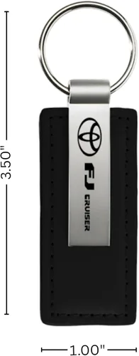 Miniatura 7 de Au-TOMOTIVE GOLD Llavero de cuero negro Toyota FJ Cruiser, Negro