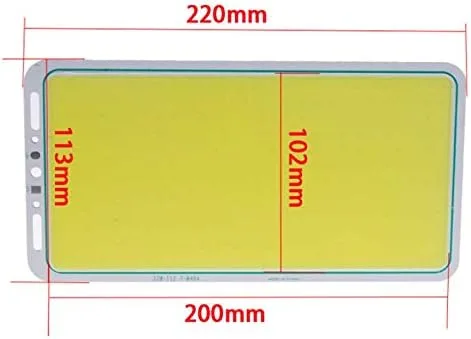 Miniatura 7 de 12Vmonster Paquete de 2 – a prueba de salpicaduras DIY DC 12V 12 V 12 voltios COB LED chip brillante proyecto iluminación I 100W fuente de luz